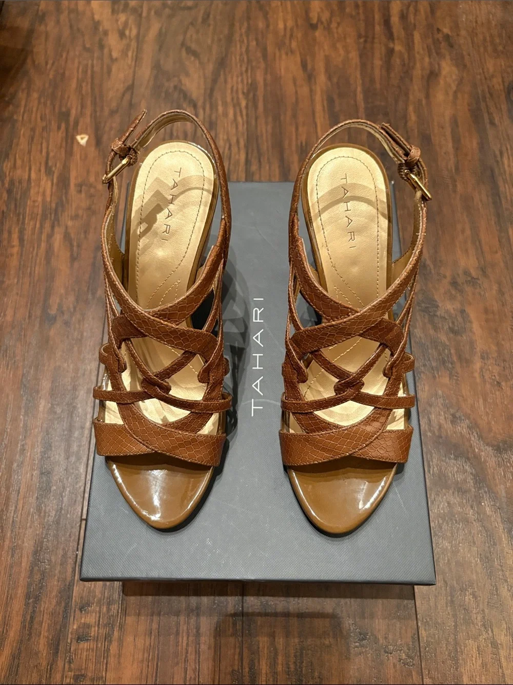 Tahari Petunia Sandal Wedge - Sandblast - Women’s 7 US